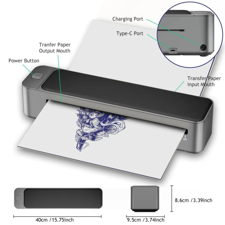 yaba tattoo A3 thermal printer (1)
