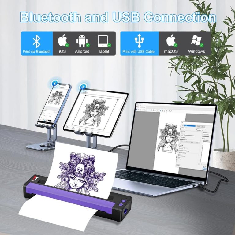 yaba tattoo p19 tattoo thermal printer (3)