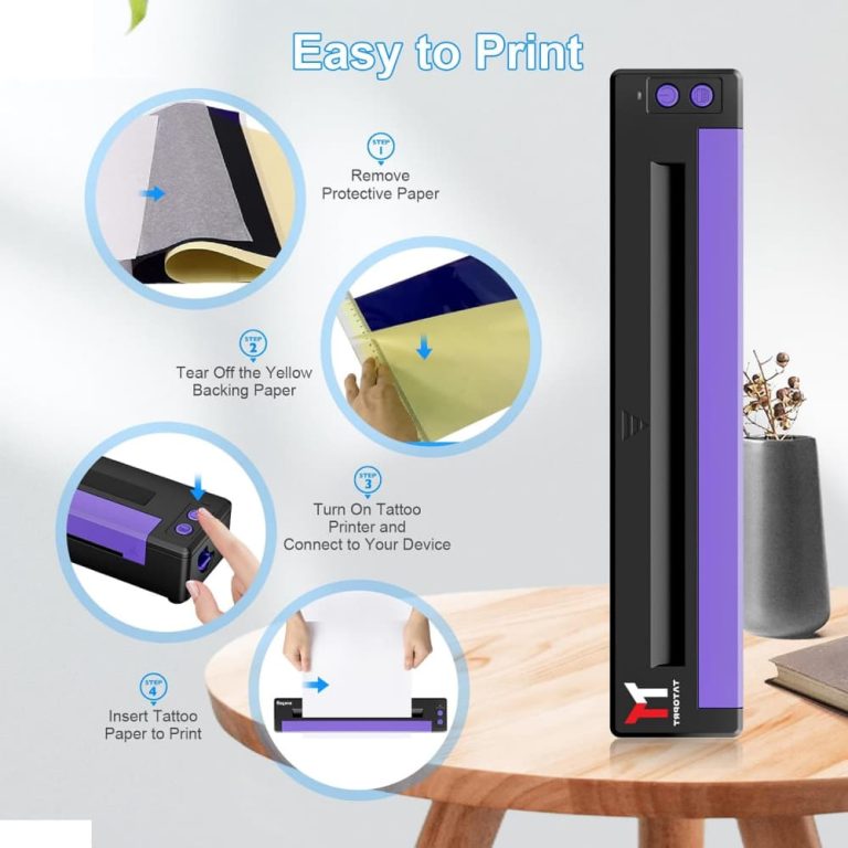yaba tattoo p19 tattoo thermal printer (4)