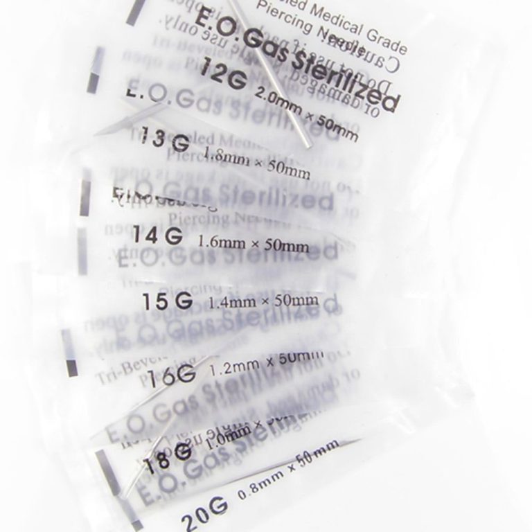 tattoo piercing needles