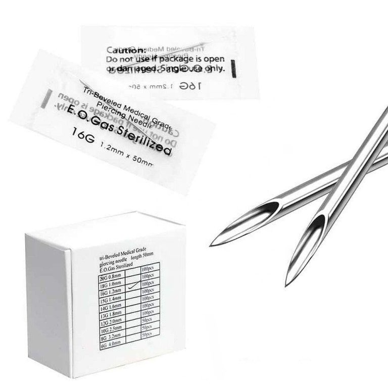 tattoos piercing needles