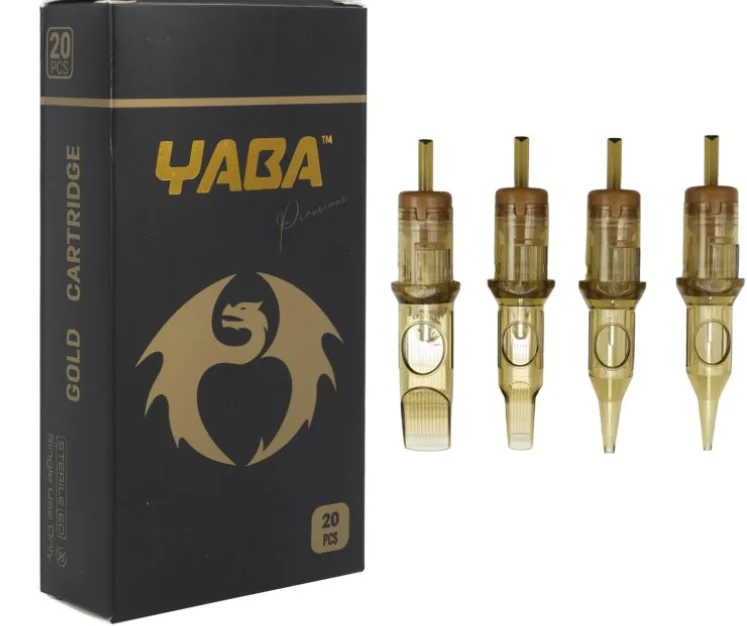 YABA PRO2 Tattoo Professional Cartridges Needles 0.35mm Curved Magnum