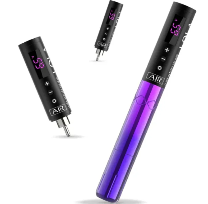 purple eyebrow tattoo machine