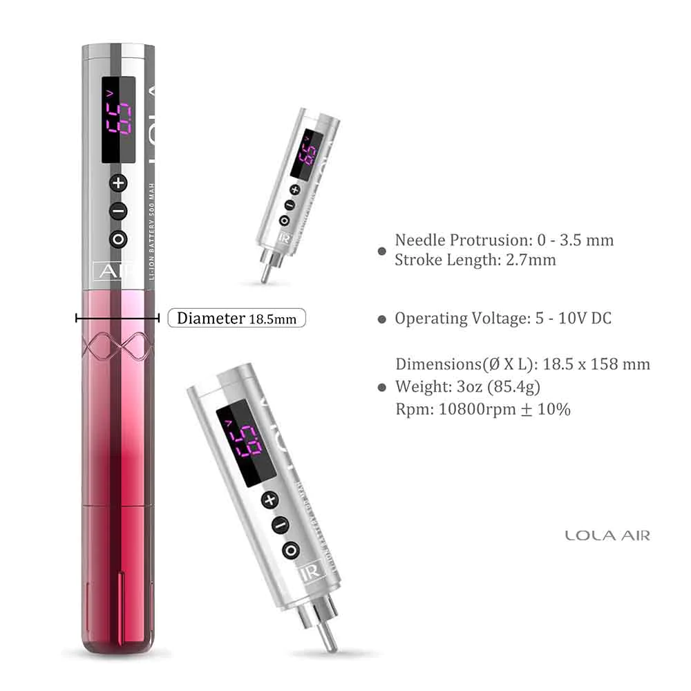 LOLA AIR Wireless Battery PMU Pen Machine