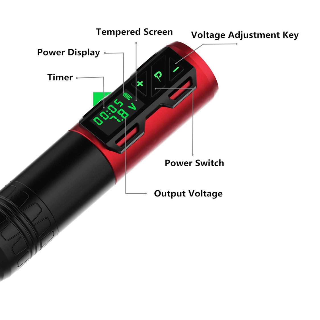 InkOne Adjustable Stroke Wireless Tattoo Pen