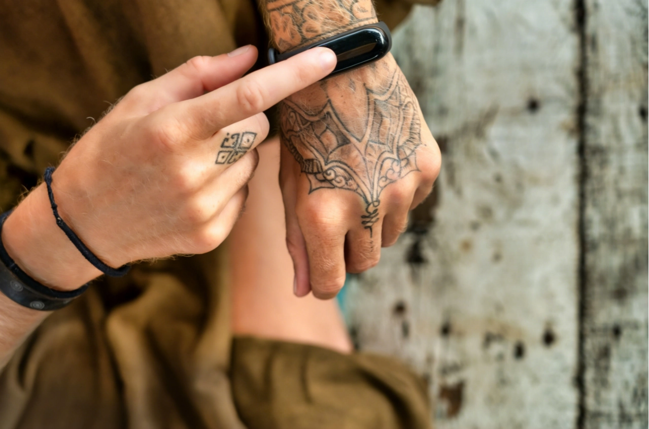 Tattoo designs on the hand