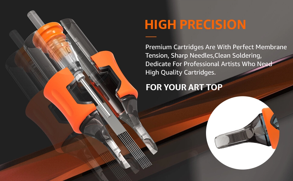 Yaba Tattoo Shield Finger Ledge Membrane Cartridges