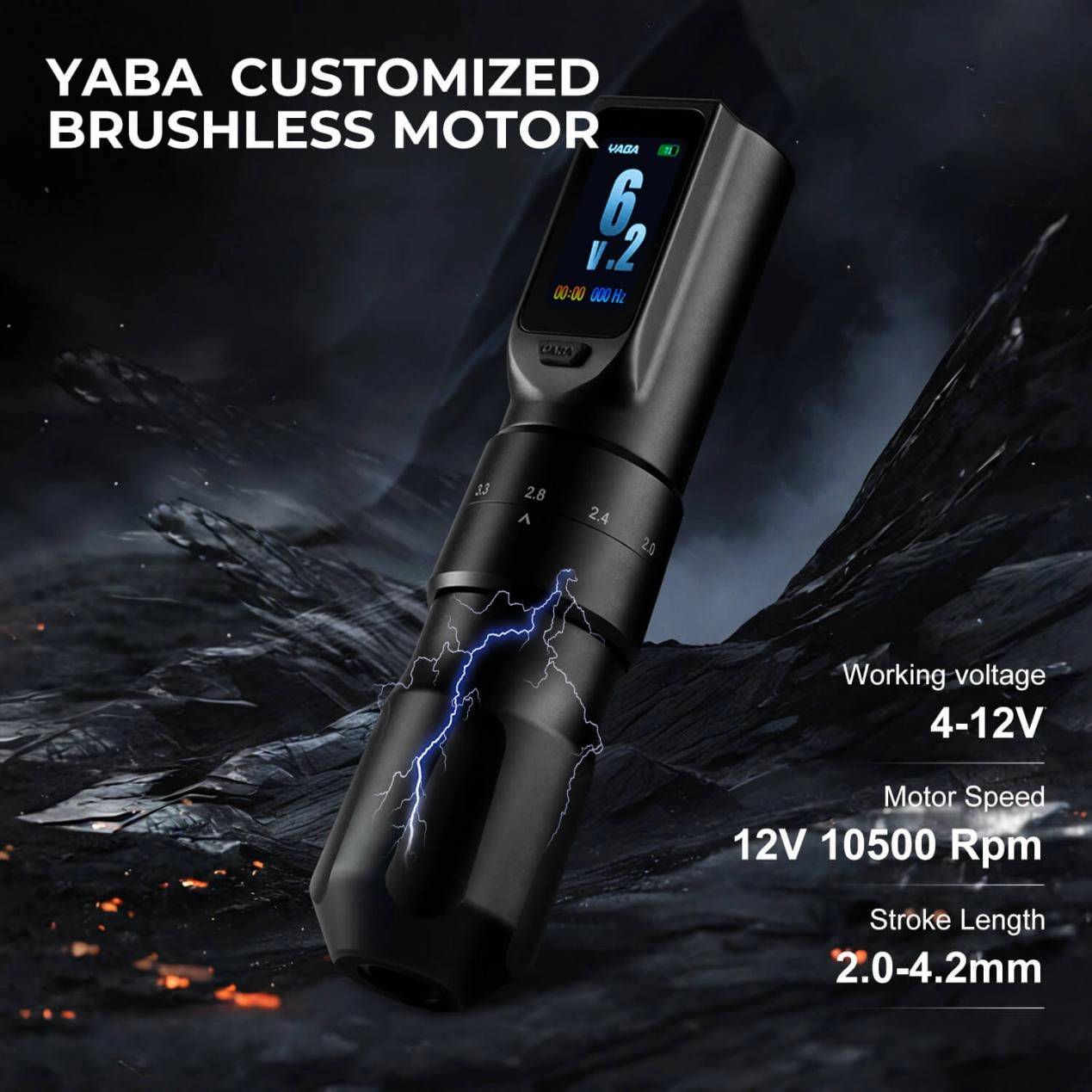 Yaba Touch Screen Wireless Rotary Machine Kit