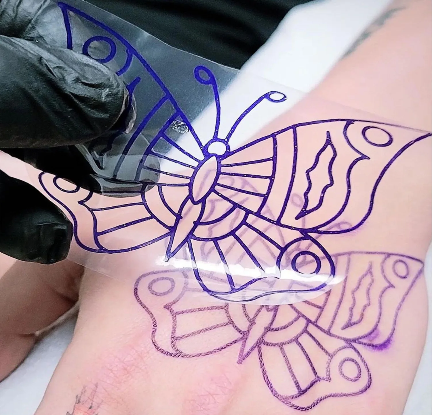 Tattoo design transfer