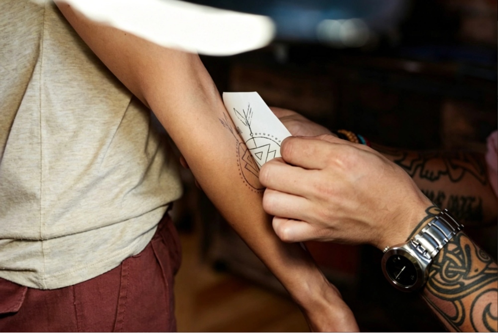 Transfer a Tattoo Stencil