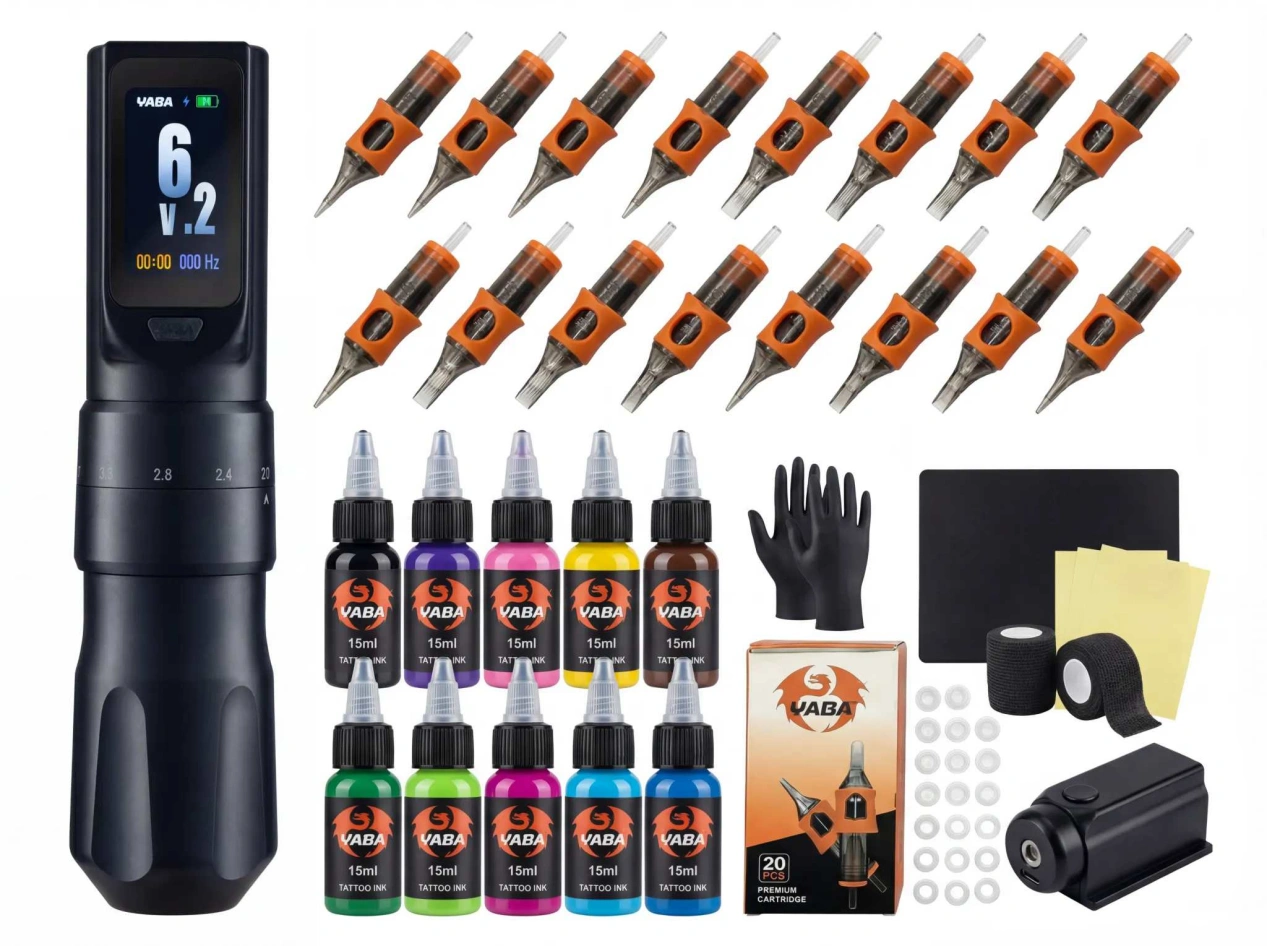 Yaba tattoo machine kits with small MOQ