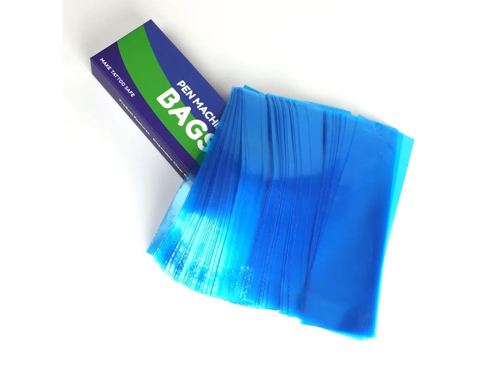 Blue Tattoo Pen Bags