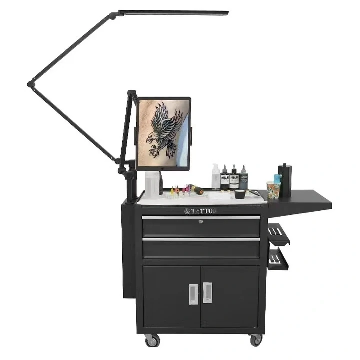 adjustable tattoo working station