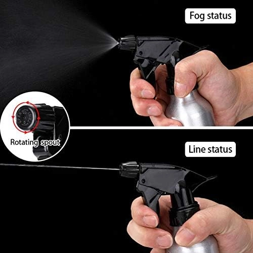 Aluminum spray bottle