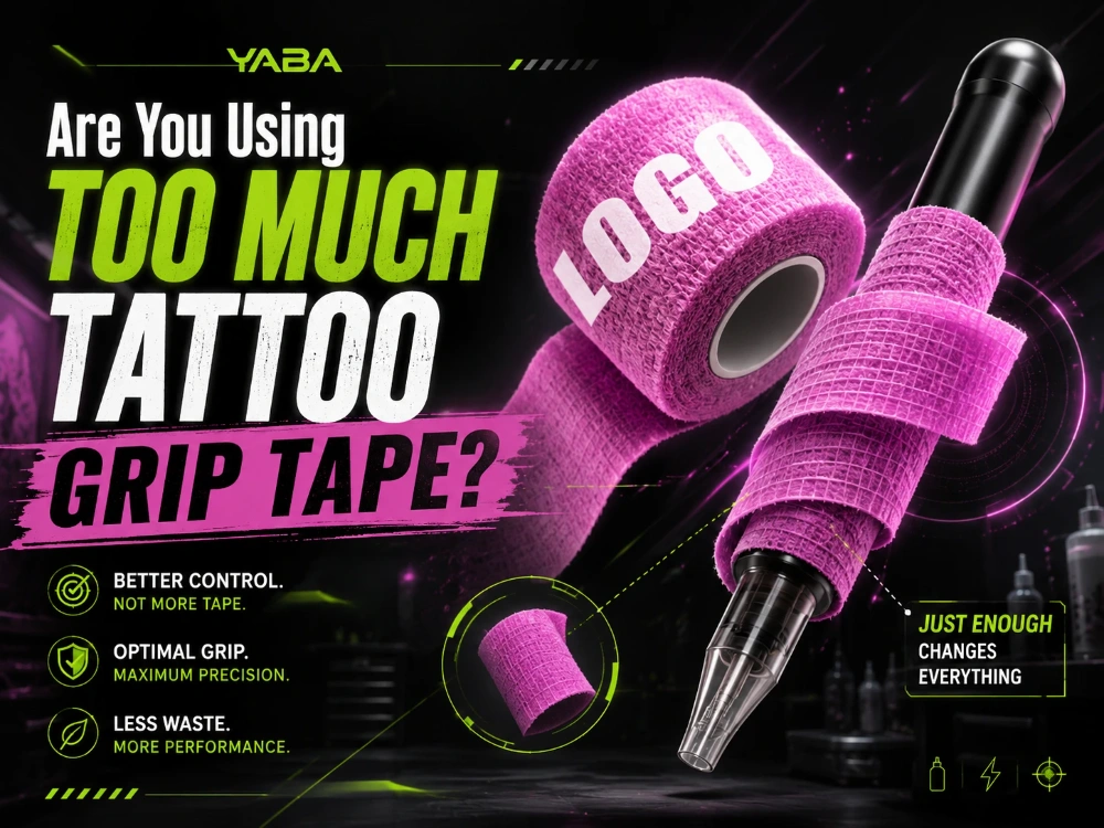 Are You Using Too Much Tattoo Grip Tape?