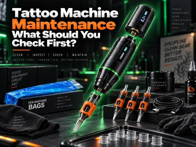 Tattoo Machine Maintenance: What Should You Check First?