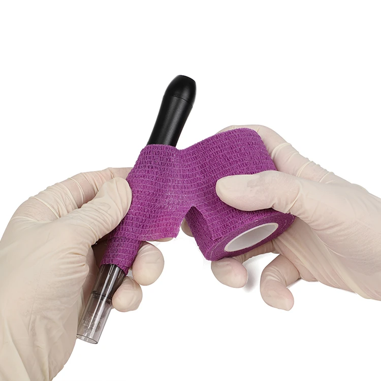 Wrapped tattoo machine